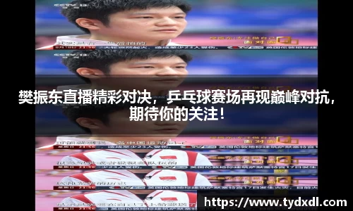 樊振东直播精彩对决，乒乓球赛场再现巅峰对抗，期待你的关注！