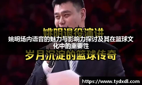 姚明场内语音的魅力与影响力探讨及其在篮球文化中的重要性